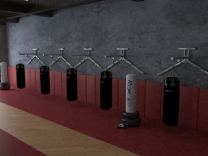 gym 3D Model