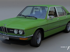 bmw 528i e12 - 1979 3D Model