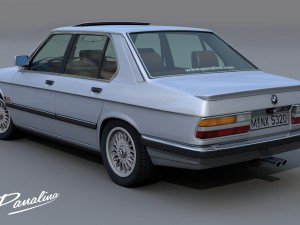 bmw m5 e28 - 1985 - car Model 3D