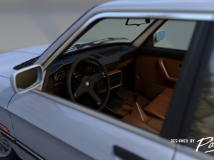 bmw m5 e28 - 1985 - car Model 3D