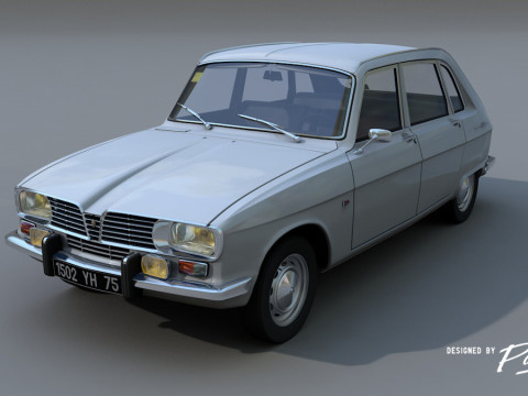 Renault 16 TS - 1970 - 3D Model