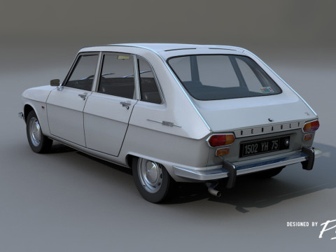 Renault 16 TS - 1970 - 3D Model