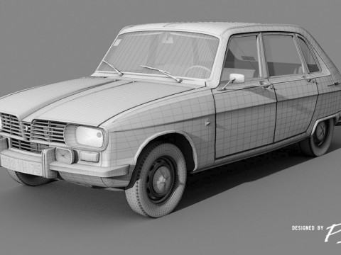 Renault 16 TS - 1970 - 3D Model