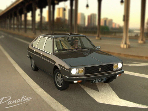 Renault 30 TX - 1979 - 3D Model