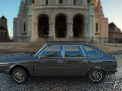 Renault 30 TX - 1979 - 3D Model