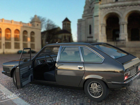 Renault 30 TX - 1979 - 3D Model