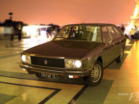 Renault 30 TX - 1979 - 3D Model