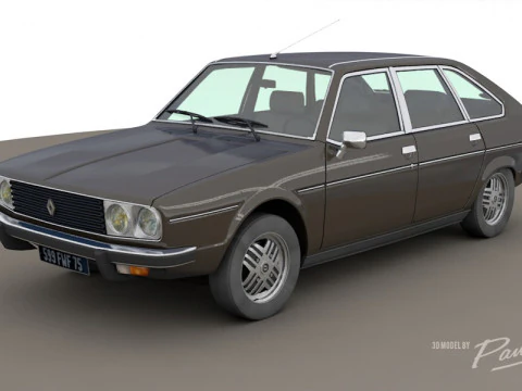 Renault 30 TX - 1979 - 3D Model