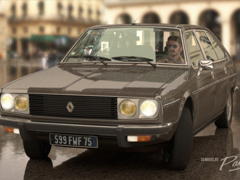 Renault 30 TX - 1979 - 3D Model