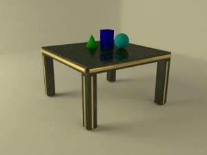 coffee table 3Dモデル