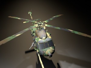 army hilecopter 3D 모델