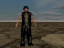 petrol man 3D Model .c4d .max .obj .3ds .fbx .stl .blend 