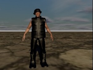 petrol man 3D Модель