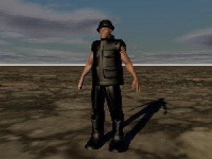 petrol man 3D Model