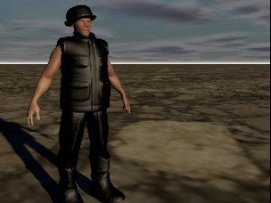 petrol man 3D Model