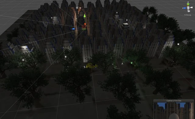 city for games unity 3D Model .c4d .max .obj .3ds .fbx .stl .blend 