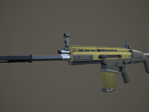 scar-h 3Dモデル