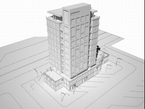 the office building Modèle 3D