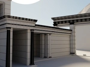 greek theatre 3D Model