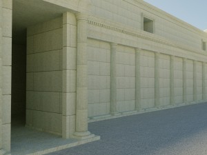 greek theatre Modello 3D