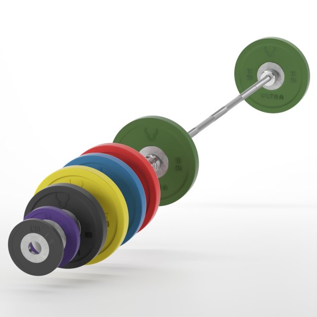 barbell ultrawod 3D 모델 .c4d .max .obj .3ds .fbx .stl .blend 