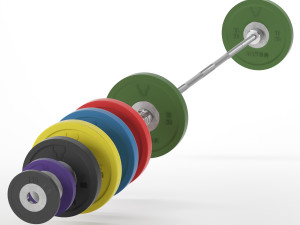 barbell ultrawod 3D मॉडल