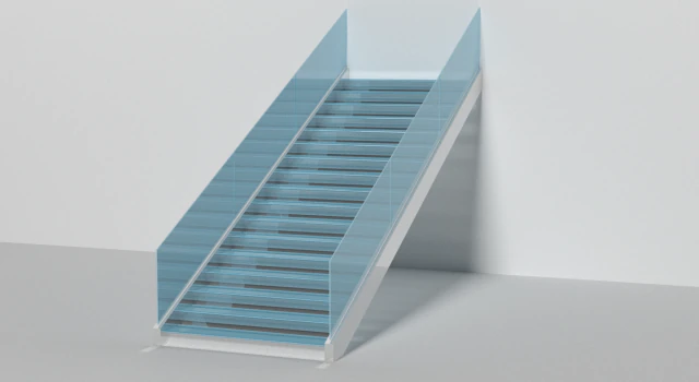 stairs 3D Model .c4d .max .obj .3ds .fbx .stl .blend