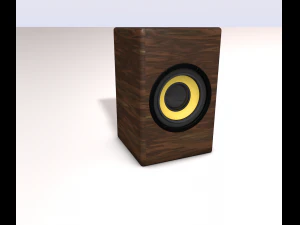 alto-falantes sven sps-820 Modelo 3D