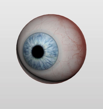 eyeball 3D Модель .c4d .max .obj .3ds .fbx .stl .blend 