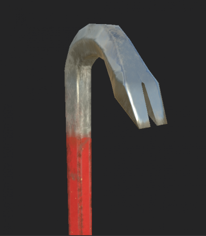 crowbar 3D Модель .c4d .max .obj .3ds .fbx .stl .blend