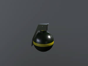 frag grenade Modelo 3D