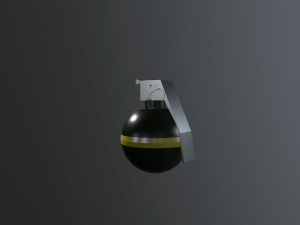 frag grenade 3D-Modell