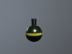 frag grenade 3D-Modell