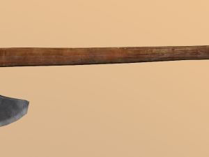 chopping axe Modelo 3D