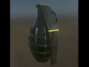 grenade 3D Model