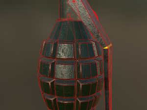 grenade 3D 模型