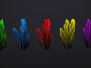 crystals pack 2 3D Model