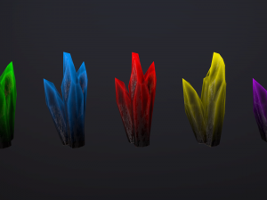crystals pack 2 Modelo 3D