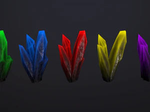 crystals pack 2 3D Model