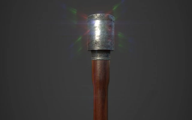 stick grenade 3D Model .c4d .max .obj .3ds .fbx .stl .blend 