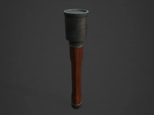 stick grenade 3D Model