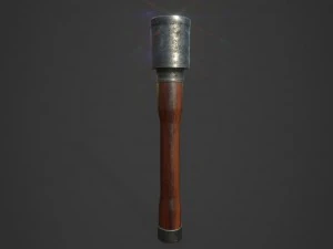 stick grenade 3D Model