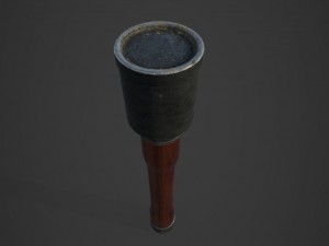 stick grenade 3D मॉडल