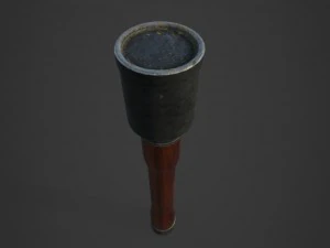 stick grenade 3D Model
