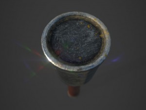 stick grenade 3D मॉडल