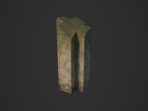 ancient pillars 3D Model