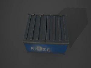 мусорный контейнер 3D Модель