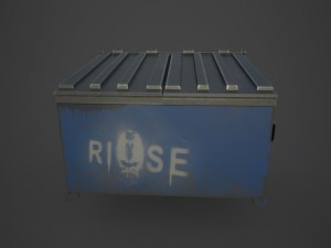 dumpster 3D 模型