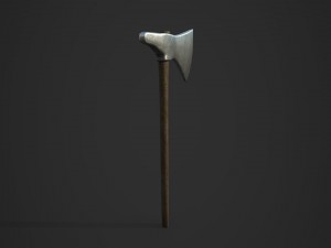 battle axe 3D Model