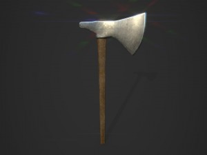 battle axe 3D Model